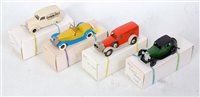 Lot 2779 - DG Models white metal classic car and...