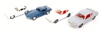 Lot 2781 - 4 various loose Marklin diecast vehicles, to...