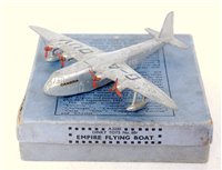 Lot 2096 - Dinky Toys, 60R Empire Flying Boat, silver...