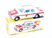Lot 2097 - Dinky Toys No.205 Lotus Cortina Rally Car,...