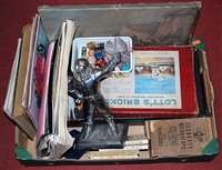 Lot 79 - A box of miscellaneous items to include boxed...