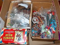 Lot 85 - A box of miscellaneous children's toys to...