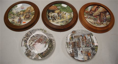 Lot 254 - Three Royal Doulton Old Country Crafts limited...