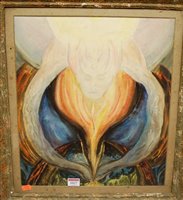 Lot 1027 - 20th century schoool - allegorical portrait...