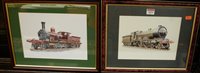 Lot 1034 - Jonathan Clay - A set of four locomotive...