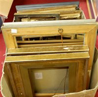 Lot 1066 - A box of assorted principally modern gilt...