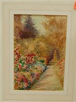 Lot 1085 - E Stoffle - Kitchen garden at Headley, near...