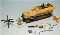 Lot 359 - A Unimax Combat Vehicle with figures