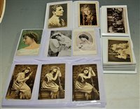 Lot 361 - A quantity of postcards in modern albums, to...