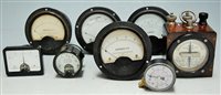 Lot 364 - A collection of various amp meters, to include...