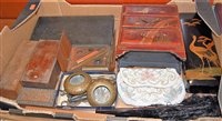 Lot 223 - A box of miscellaneous items to include a...