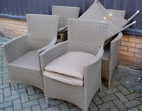 Lot 1126 - A set of four Hartman Essential rattan...