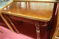 Lot 1195 - An early 19th century mahogany round cornered...