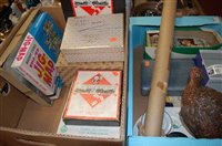 Lot 441 - Two boxes of miscellaneous items to include...