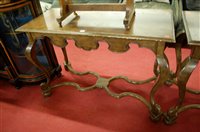 Lot 1287 - A pair of contemporary beech side tables in...