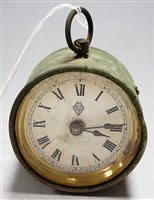 Lot 246 - A British United Clock Company travel alarm clock