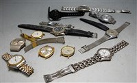 Lot 249 - A gentleman's Orlando steel cased chronograph...