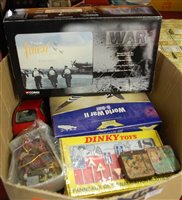Lot 1435 - A box containing a quantity of mixed diecast...
