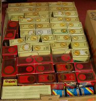 Lot 1436 - A box containing a large quantity of mixed...