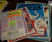 Lot 1439 - A quantity of mixed circus advertising posters,...