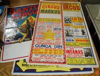 Lot 1480 - quantity of mixed vintage posters to include...