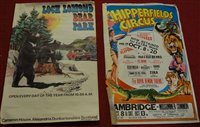 Lot 1481 - A quantity of mixed vintage circus posters to...