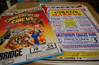 Lot 1483 - A quantity of mixed vintage circus posters to...