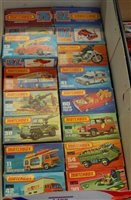 Lot 1488 - 17 various boxed Matchbox Superfast diecast to...