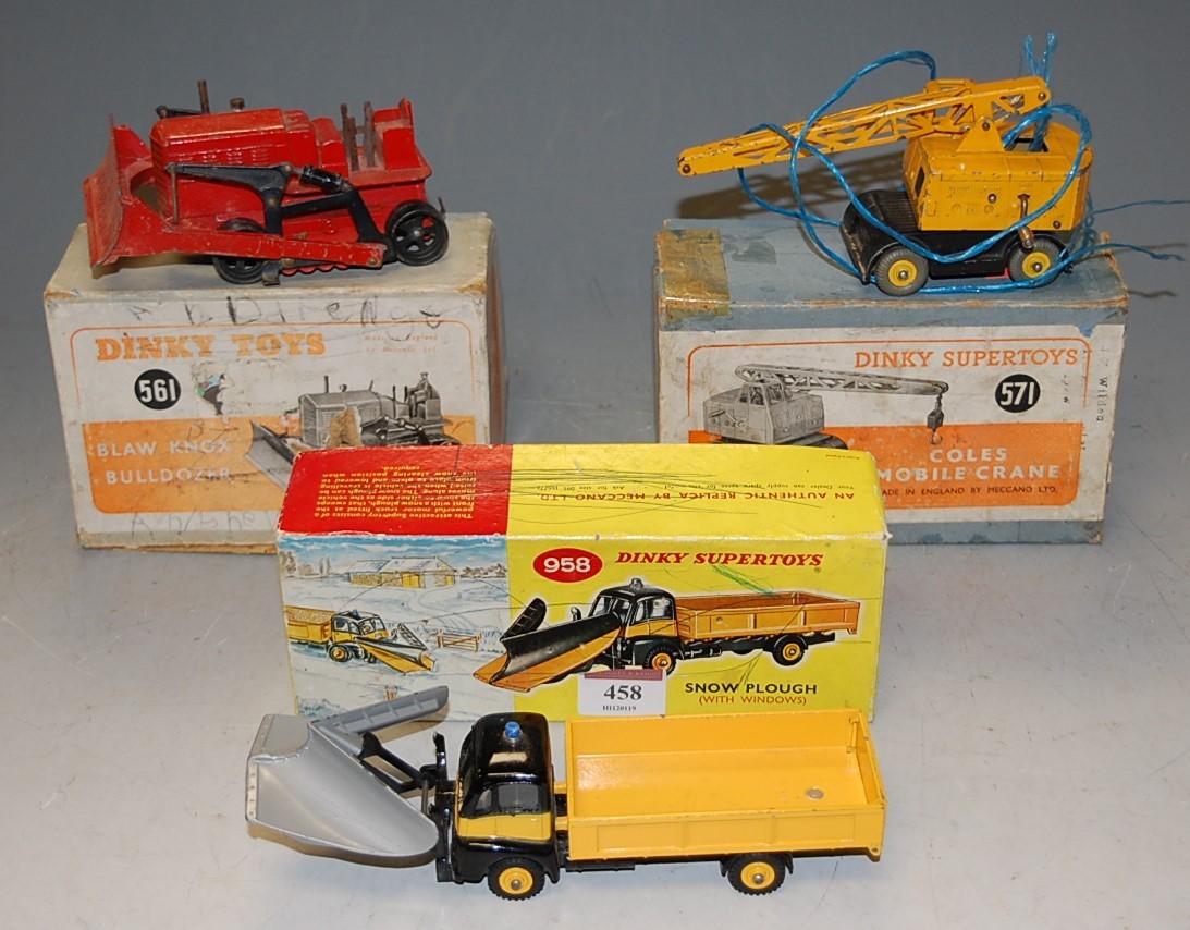 DINKY No.958 SNOW PLOUGH