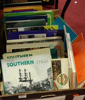 Lot 1512 - One box containing a quantity of railway...