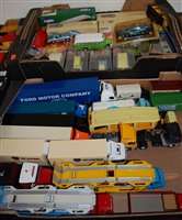 Lot 475 - Two boxes of assorted boxed and loose modern...