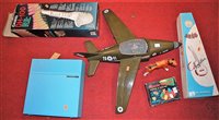 Lot 506 - Sundry toys to include plastic aircraft etc