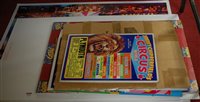 Lot 1518 - Mixed lot of promotional circus posters, to...