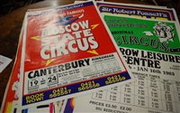 Lot 1523 - A mixed lot of promotional circus posters, to...