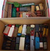 Lot 2789 - Two boxes containing a quantity of diecast and...