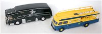 Lot 2790 - Two 1/43 scale diecast and resin kit built...