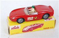 Lot 2795 - A Solido No. 129 Ferrari 2 L5 racing car,...