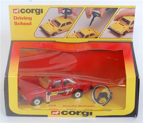 Lot 1656 - A Corgi Toys No. 273 Honda Ballade Motor...