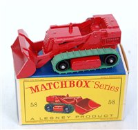 Lot 2389 - A Matchbox No. 58 Drott Excavator comprising...