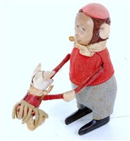 Lot 3233 - Schuco - 985 - Clockwork Monkey with dancing...