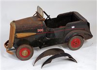 Lot 3232 - An early 20th century Triang large pressed...