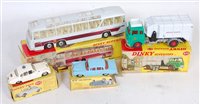 Lot 2093 - Dinky Toys Boxed and Playworn diecast group, 4...