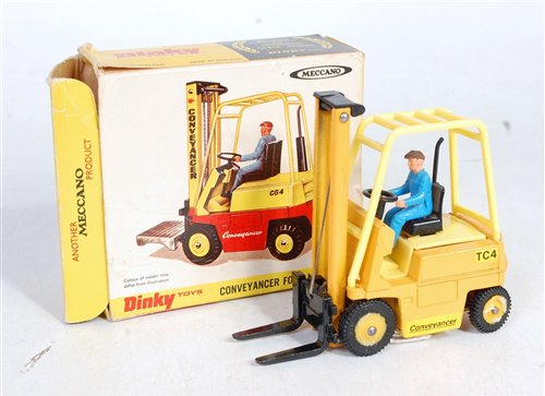 dinky toys conveyancer forklift truck