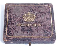 Lot 2013 - Great Britain, 1904 Maundy Money four-coin set,...