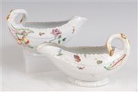 Lot 1086 - A pair of mid-18th century Worcester porcelain...