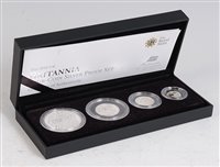 Lot 2051 - Great Britain, 2012 cased Britannia four-coin...