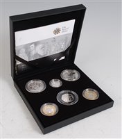Lot 2052 - Great Britain, 2009 cased silver proof...
