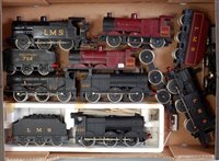 Lot 436 - A large tray containing 6x Lima 0-6-0 locos,...
