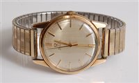 Lot 2643 - A gentleman's Omega Automatic wristwatch, the...