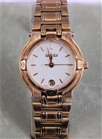 Lot 2554 - A lady's Gucci wristwatch, the signed round...